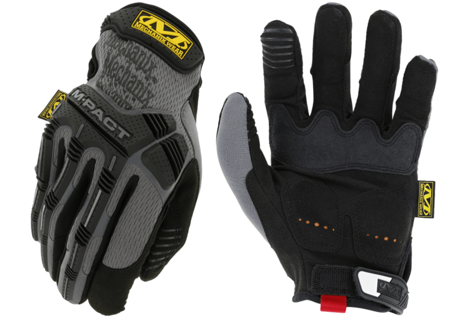 Mechanix M-Pact робочі рукавиці, чорна/сіра
