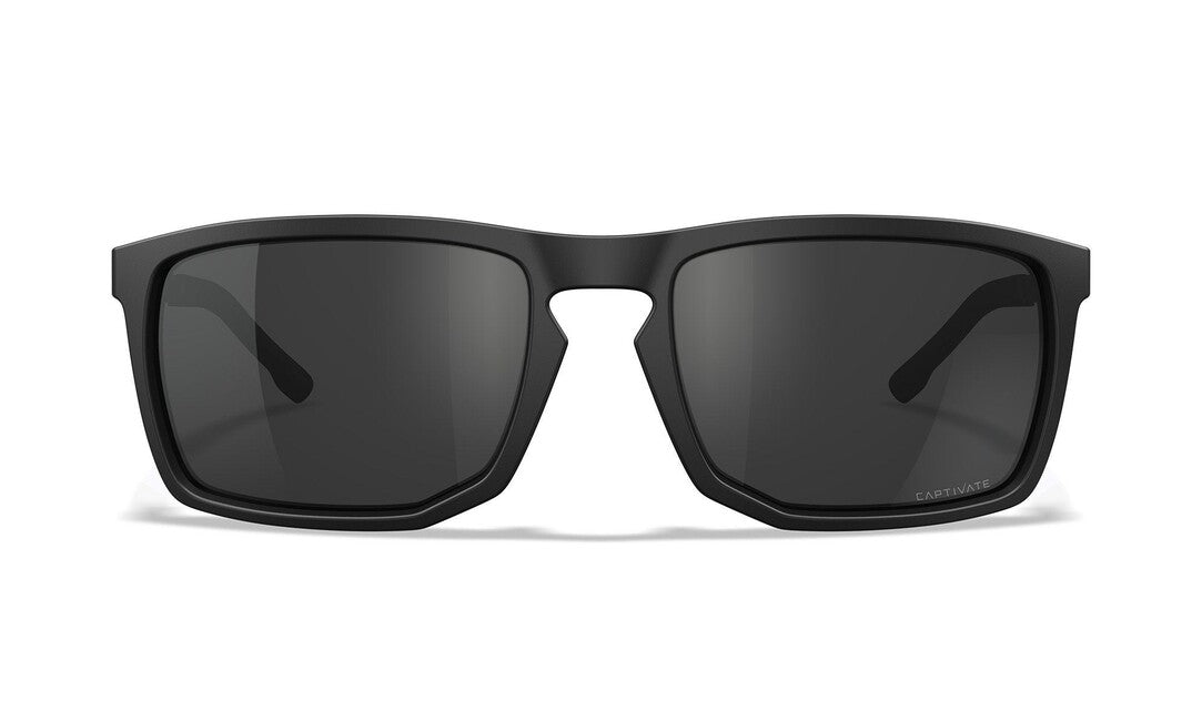 Wiley X Axe сонцезахисні окуляри, Captivate Polarized Сірий/ Матовий Чорний