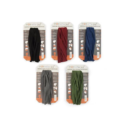 Origin Outdoors Merino багатофункціональна шарф, чорний