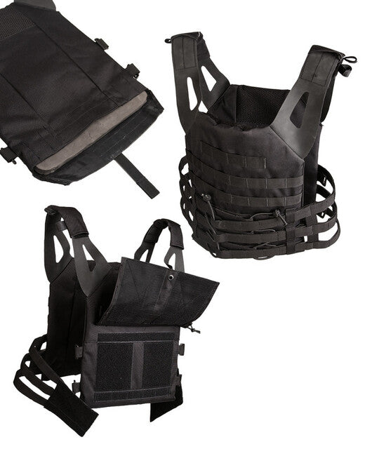 Mil-Tec MOLLE GEN II розподільча система для пластин, чорна