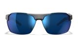 Wiley X Prime сонцезахисні окуляри Captivate Polarized, синє дзеркало, глянцевий кристально-сірий