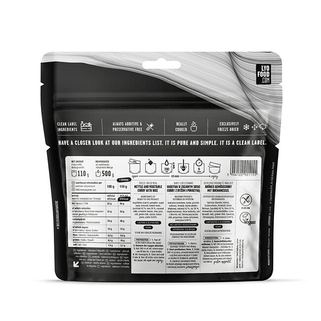 LYOfood карі з кропивою 500g
