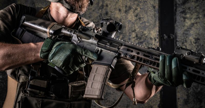 Mechanix FastFit рукавиці антистатичні, оливкові