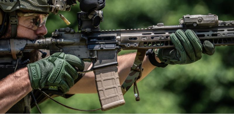 Mechanix M-Pact рукавиці протиударні, оливкові