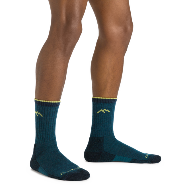 Darn Tough Hiker Micro Crew Midweight туристичні шкарпетки з амортизацією, Dark Teal