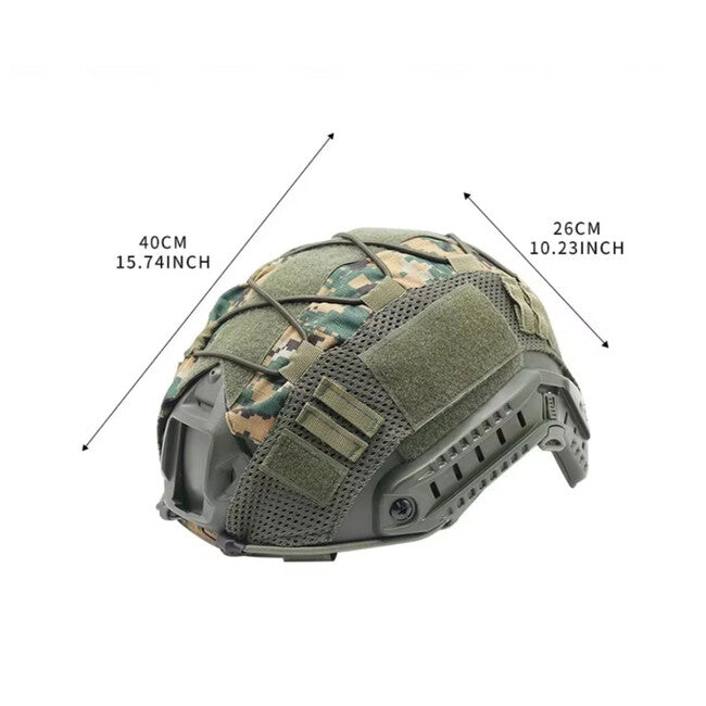 Leguon Warder чохол на тактичний шолом, Digital вудленд