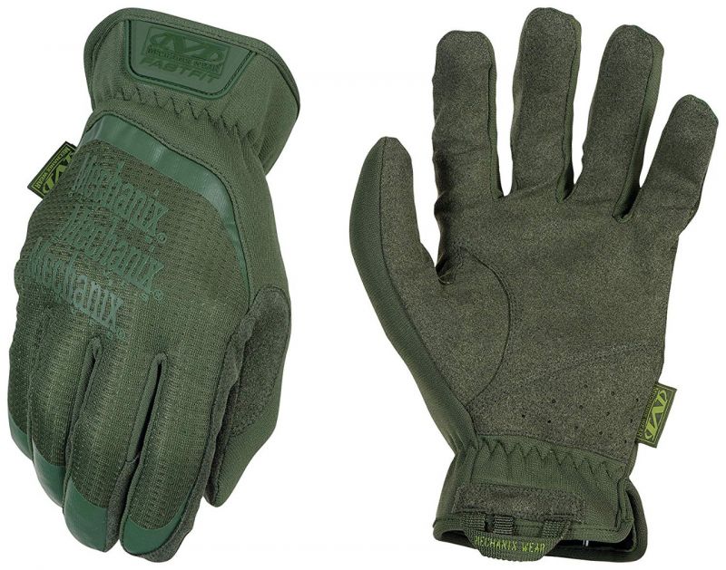 Mechanix FastFit рукавиці антистатичні, оливкові