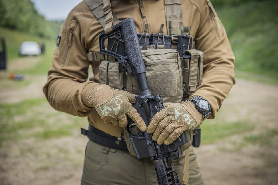 Helikon-Tex Range Tactical рукавиці, койотовий / адаптивний зелений