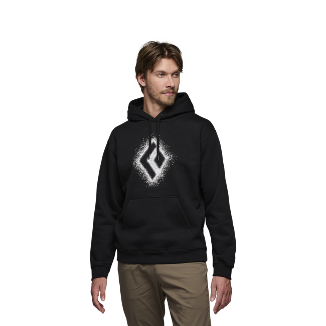 Black Diamond толстовка з капюшоном Chalked Up 2.0 чоловіча, чорна