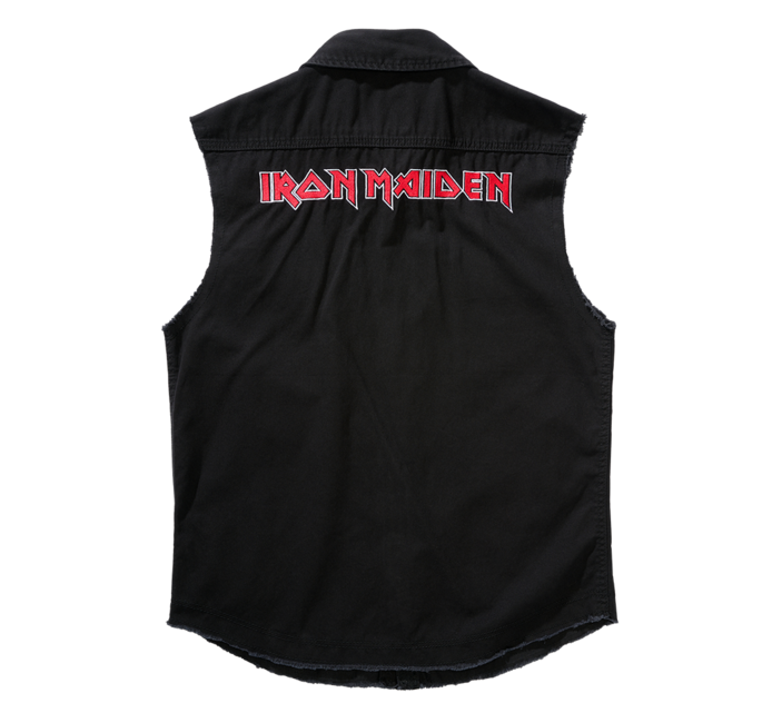Brandit Iron Maiden NOTB vintage майка, чорна