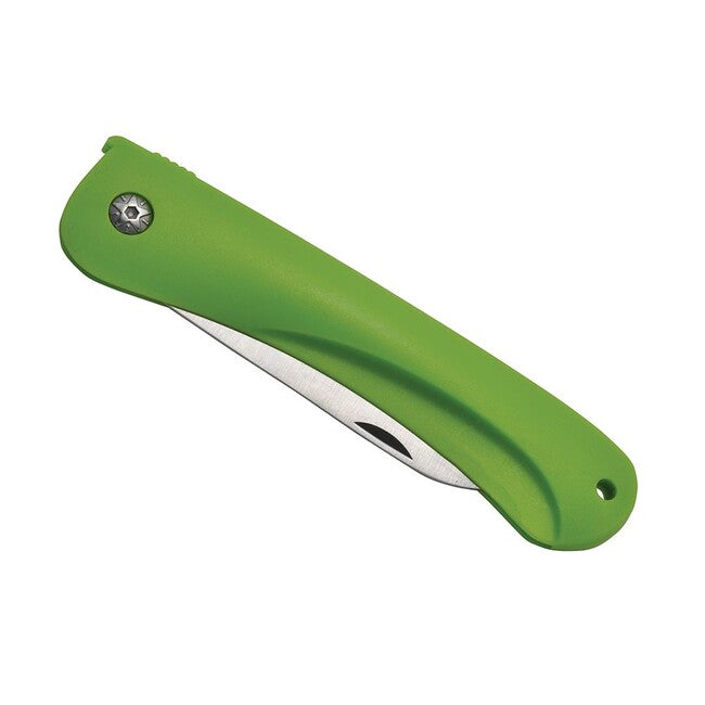 Baladeo ECO193 Birdy карманный нож, лезвие 8 см, сталь 2CR13, рукоять PP зелена