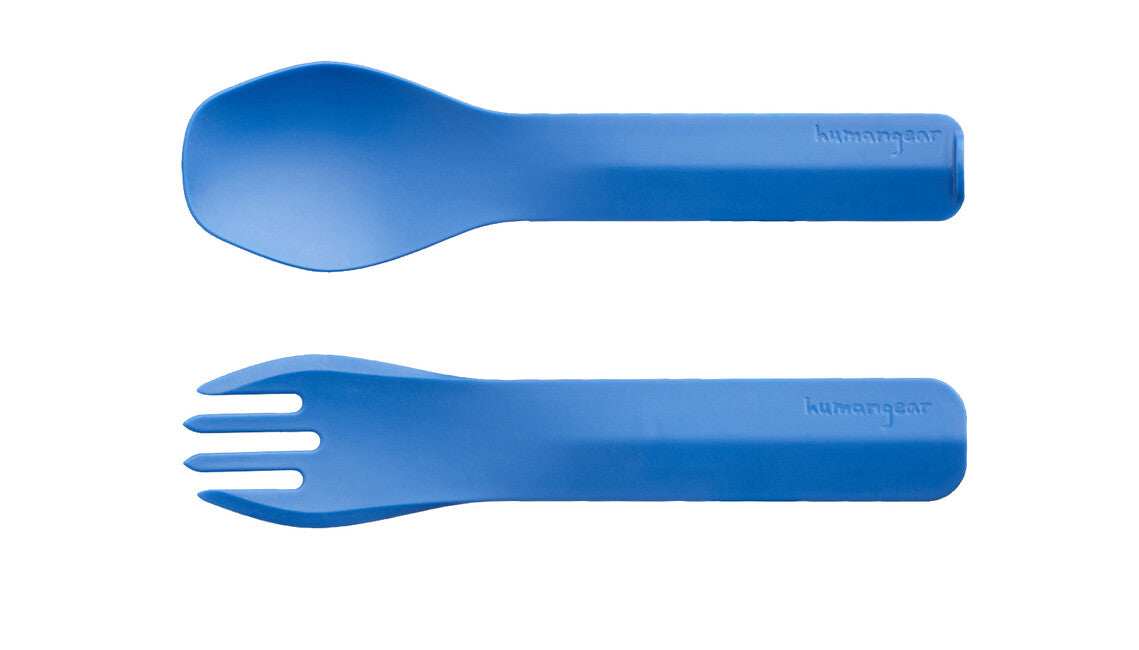 Humangear GoBites DUO прибори, сині