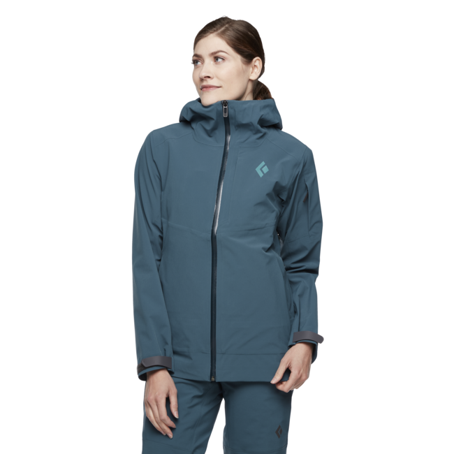 Black Diamond Recon Stretch Ski Shell лижна куртка жіноча, azurite