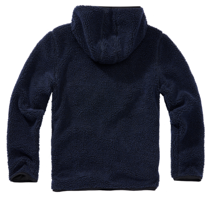 Brandit Teddyfleece Worker флісовий пуловер, темно-синій