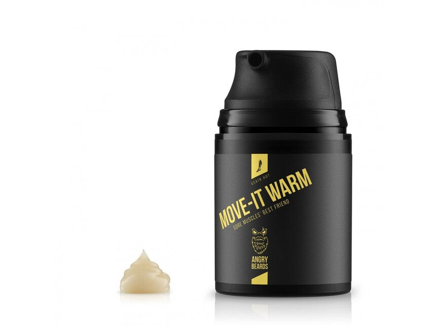 Angry Beards Usain Hot спортивний розігрівальний гель, 50 ml