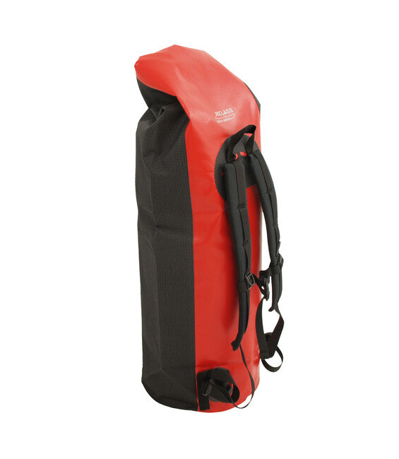 BasicNature Duffelbag Duffel водонепроникний рюкзак 90 л, чорно-червоний