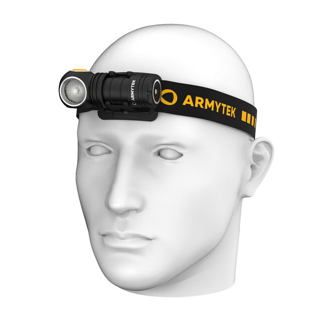 ArmyTek Wizard C1 Pro LED налобний ліхтар з магнітним утримувачем та живленням від акумулятора Magnet White, 1000 лм, 1440 год, 55 г