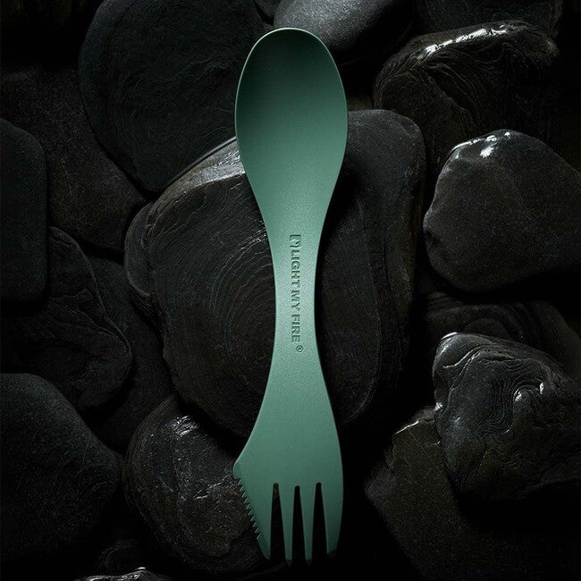 LIGHT MY FIRE Spork large serving багатофункційна ложка, зелена