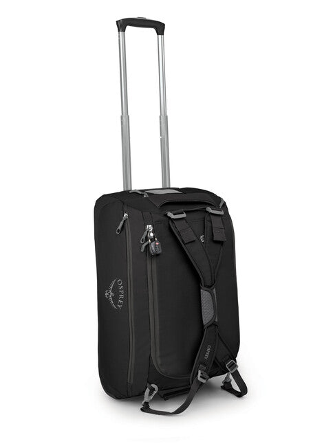 OSPREY DAYLITE CARRY-ON WHLD DUFFEL 40 дорожна сумка на колесах, чорна