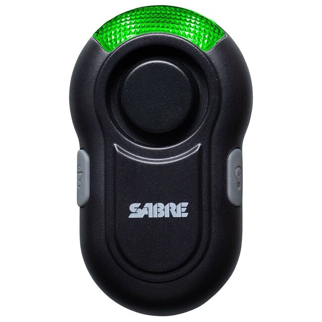 SABRE RED Clip-On особистий сигналізатор LED 120db, чорний