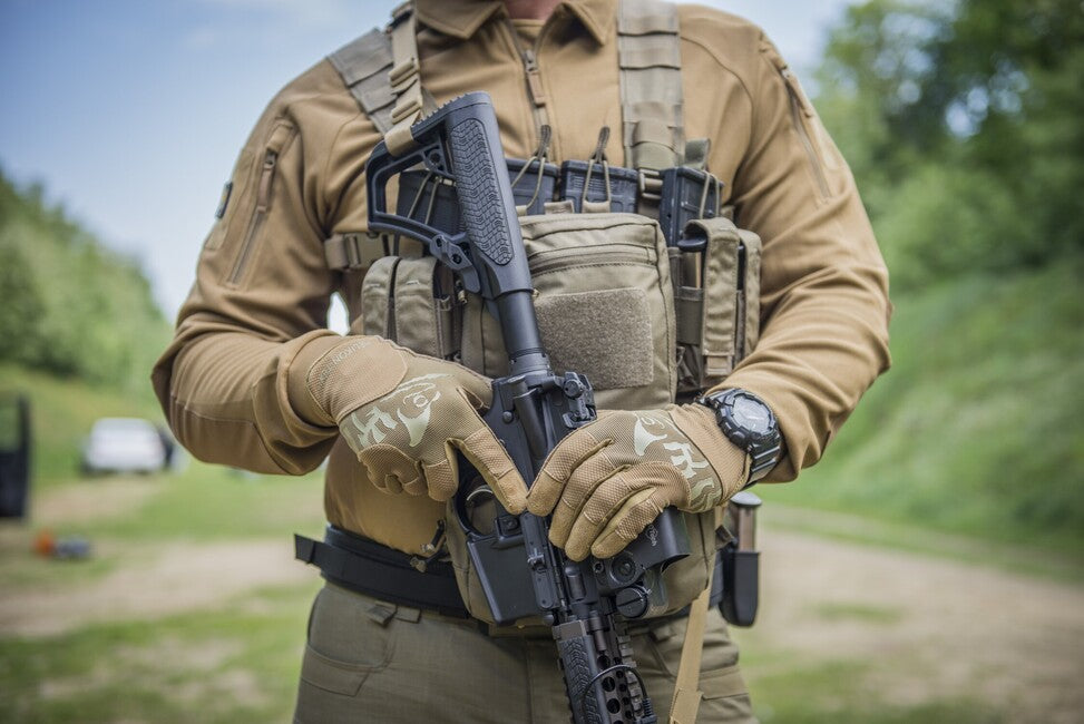 Helikon-Tex Range Tactical рукавиці, койотовий / адаптивний зелений