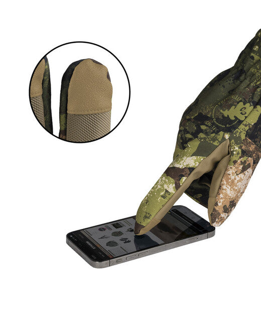 Mil-Tec WASP Z3A рукавиці софтшел Thinsulate™, чорні