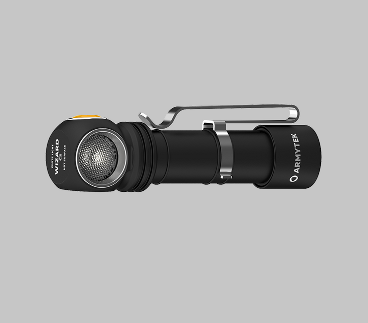 ArmyTek Wizard C2 Magnet налобний ліхтар LED з магнітним тримачем акумуляторне живлення 1200 лм 4800 год 64 г, білий
