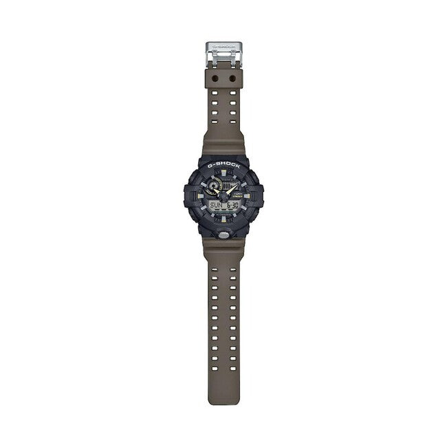 Casio G-Shock GA-710TU-1A3ER годинник, чорний/коричневий