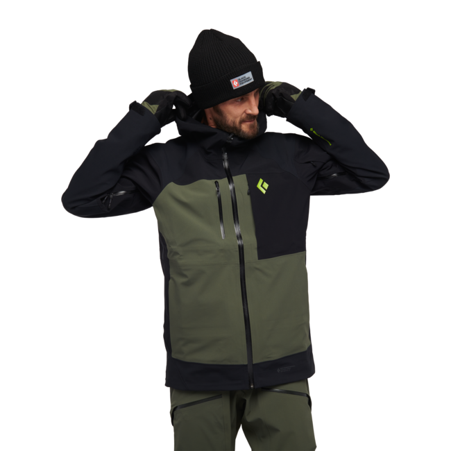 Black Diamond Recon Stretch Pro Shell лижна куртка чоловіча, чорний-tundra