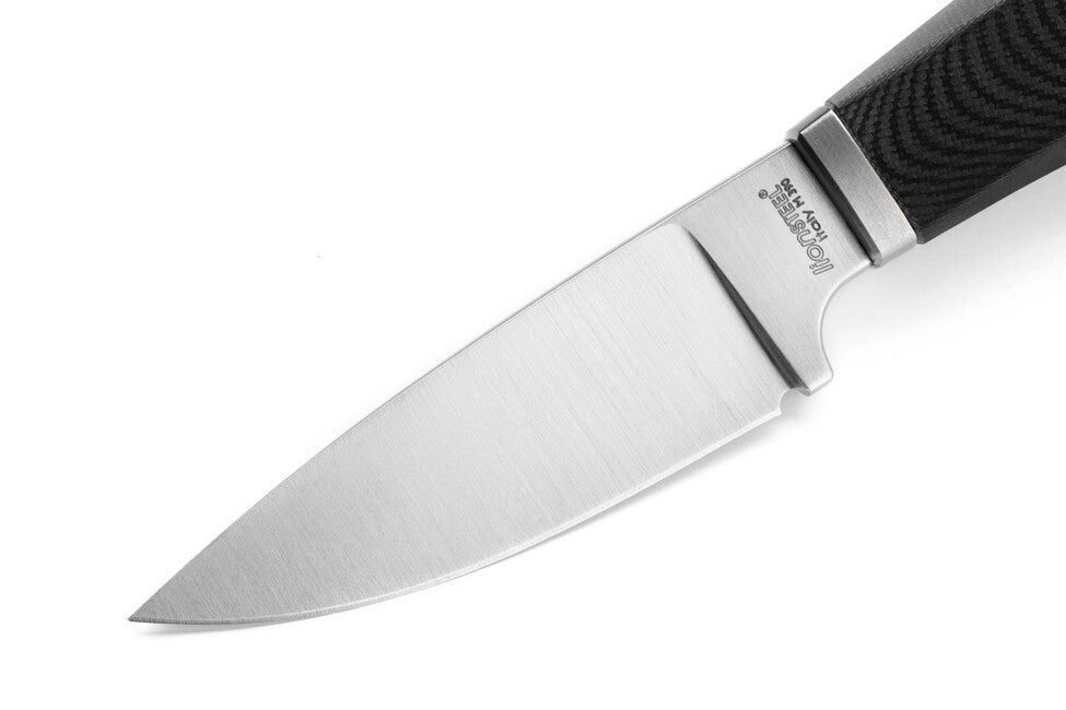 Lionsteel WILLY WL1 ніж з фіксованим лезом, чорна рукоятка G10
