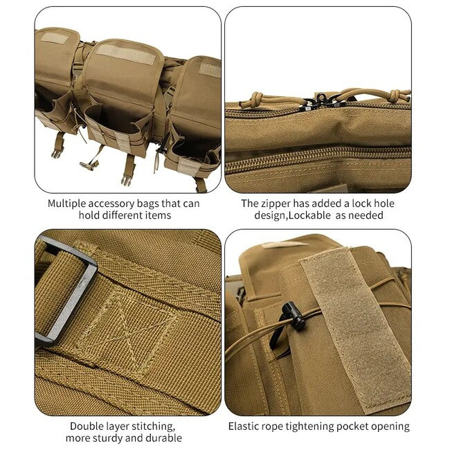 DRAGOWA Tactical Falcon сумка для зброї, чорна