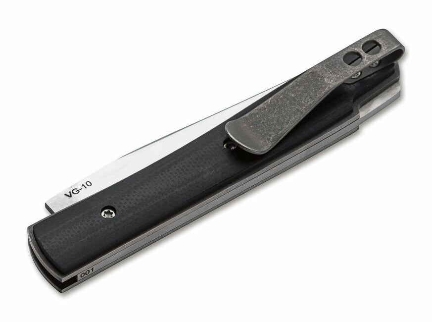 BÖKER® Urban Trapper Petite складаний ніж Backlock 7 см, чорна G10