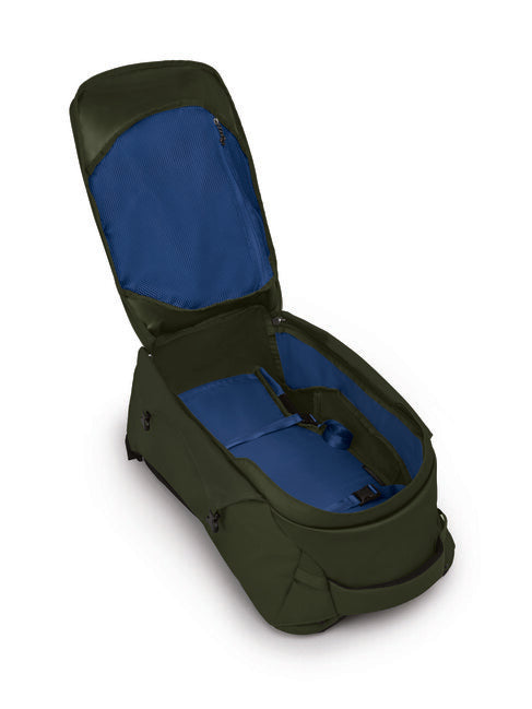OSPREY Farpoint 55 дорожний рюкзак, сіро-зелений