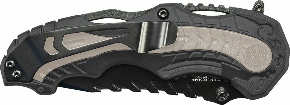 S&W M&P M.A.G.I.C. складаний ніж 8,6см, чорна гума й алюміній