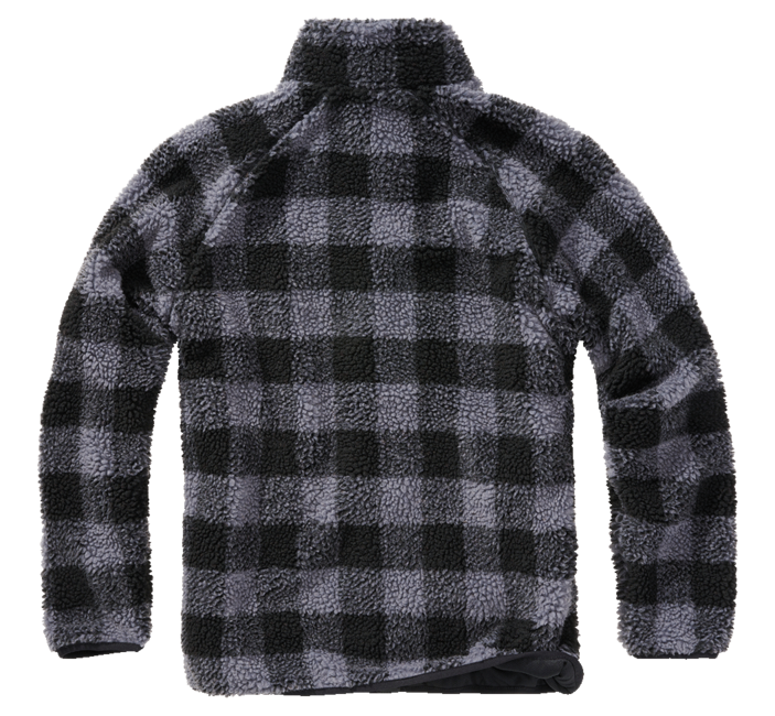 Brandit Teddyfleece куртка флісова, чорна/сіра