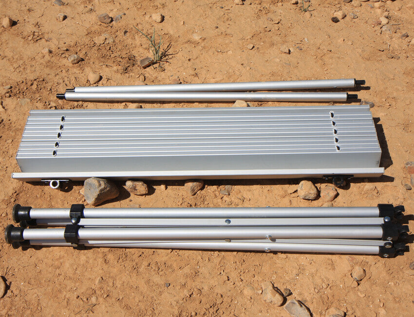 BasicNature Roll Table дорожний стіл 70 x 70 см