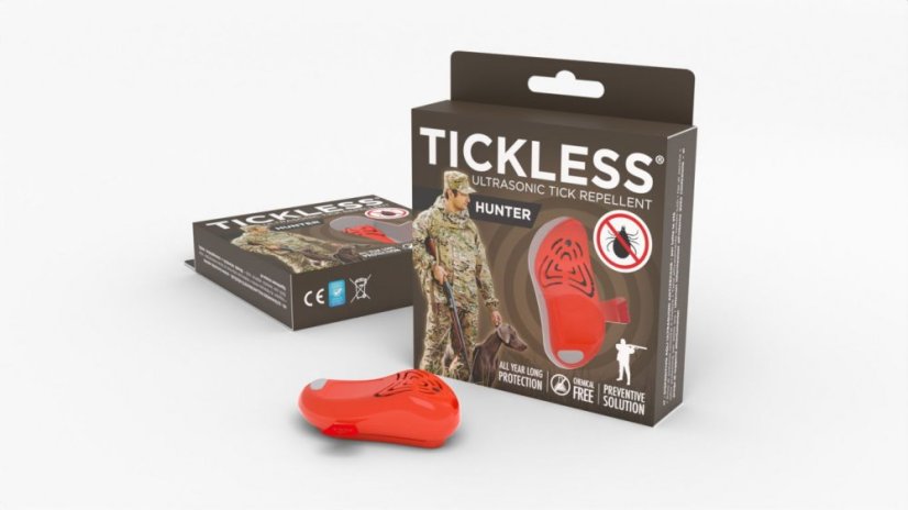 Tickless Hunter ультразвуковий відлякувач від кліщів, помаранчевий