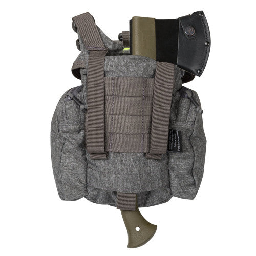 Helikon-Tex ESSENTIAL KITBAG® сумка через плече з нейлону-поліестеру, меланжева чорно-сіра