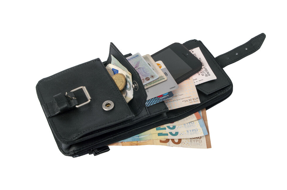 BasicNature поясна сумка Belt Safe, чорна