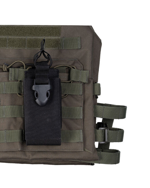 Mil-Tec чохол MOLLE для радіостанції відкритий, чорний