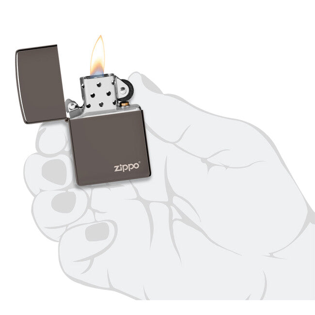 Zippo запальничка бензинова, сіра