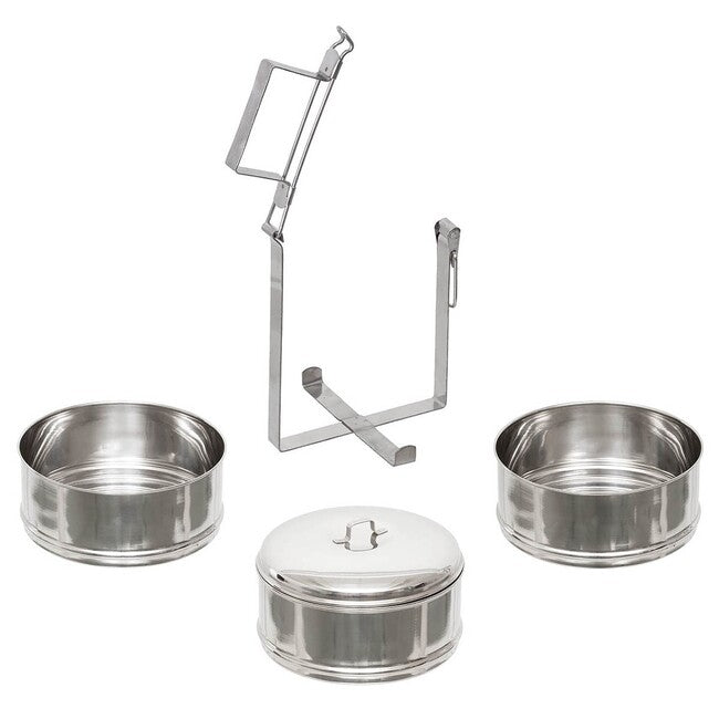 Fox Outdoor контейнер для їжі з нержавіючої сталі, 3 шт.