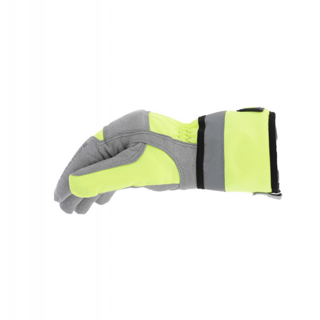 Mechanix ColdWork Gauntlet шкіряні рукавиці Hi-Viz, жовта