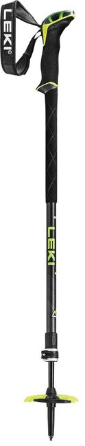 LEKI Guide 2 альпійські лижні палиці, чорна/неоново-жовта/темно-антрацитова