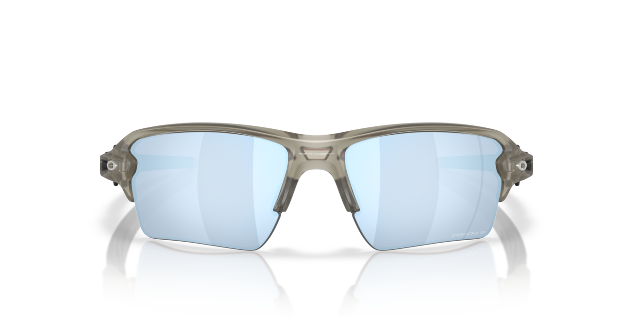 Oakley FLAK 2.0 XL сонячні окуляри з оправою Matte Grey Ink і лінзами Prizm Deep Water Polar, 59, метал