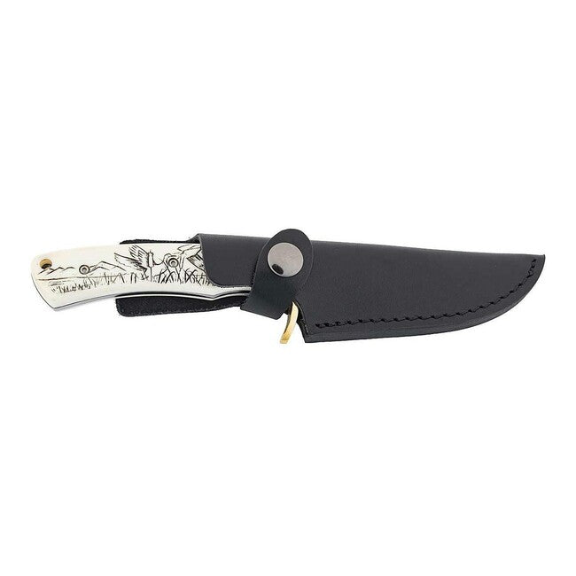 Herbertz Enten перочинний ніж drop point, 10,3 см, пластик, мотив качки