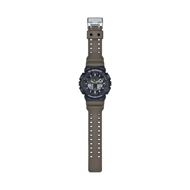 Casio G-Shock GA-100TU-1A3ER годинник чорний/коричневий