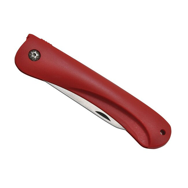 Baladeo ECO191 Birdy карманный нож, лезвие 8 см, сталь 2CR13, рукоять PP, красный