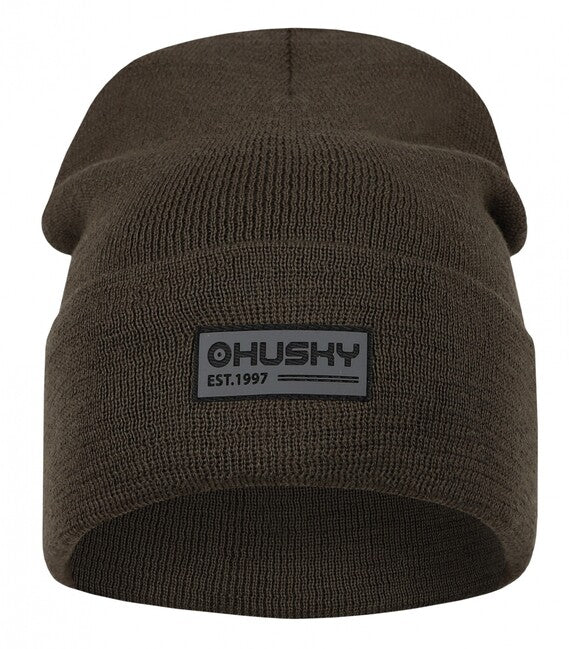 HUSKY Merhat 1 мериносова шапка чоловіча, хакі
