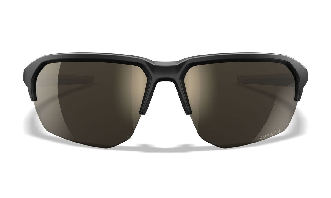 Wiley X Jakl сонячні окуляри Captivate Tungsten Mirror, матові чорні/загарний